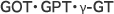 GOT・GPT・&gamma;-GT