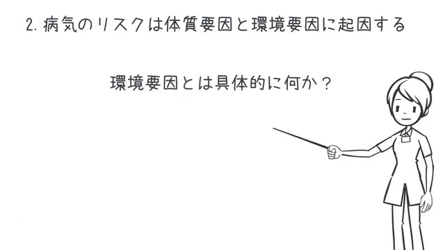 遺伝子検査④：環境要因について